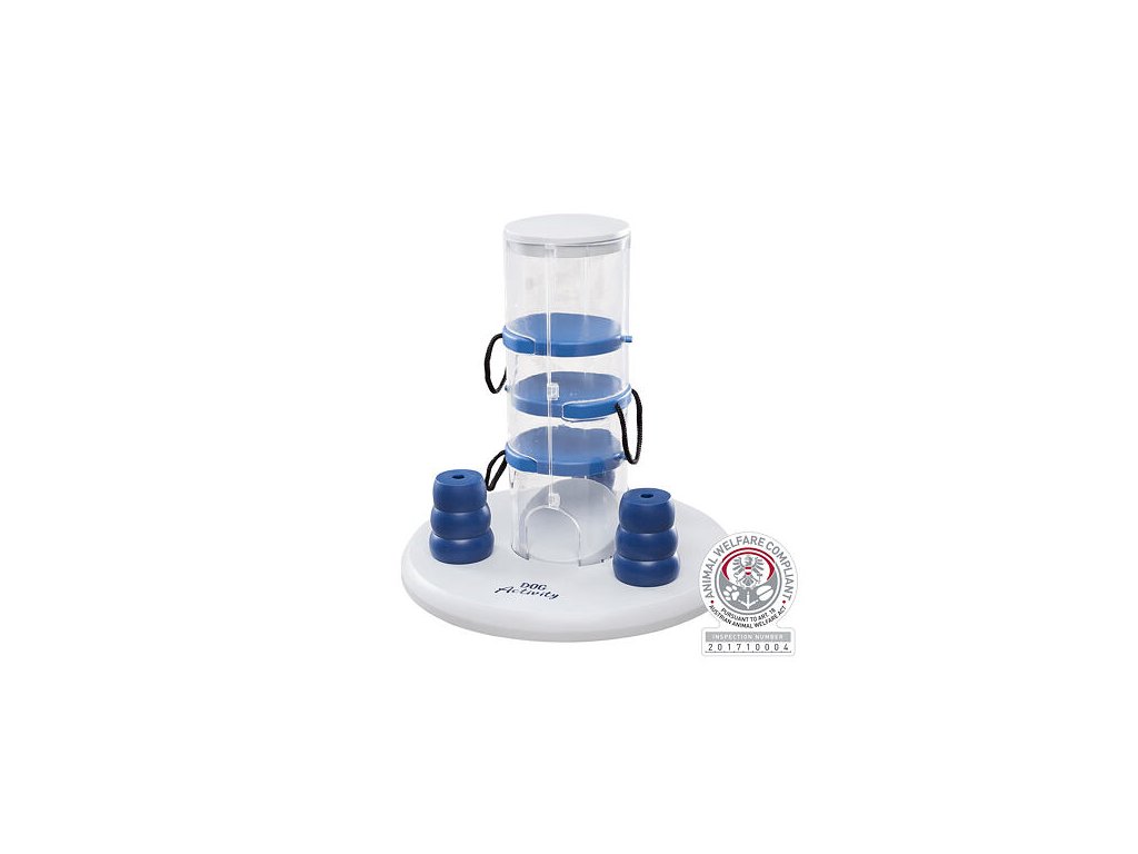 59708 7 trixie dog activity gamble tower 25 z kategorie chovatelske potreby a krmiva pro psy hracky pro psy hlavolamy pro psy