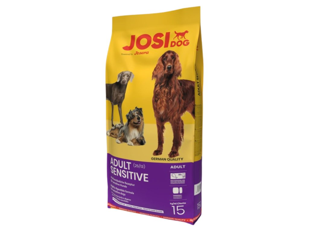 81681 1 josidog adult sensitive 15 kg z kategorie chovatelske potreby a krmiva pro psy krmiva pro psy granule pro psy