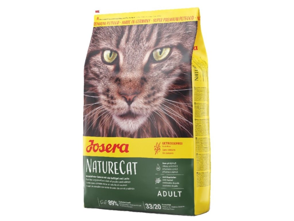 81555 4 josera naturecat 10 kg z kategorie chovatelske potreby a krmiva pro kocky krmivo a pamlsky pro kocky granule pro kocky