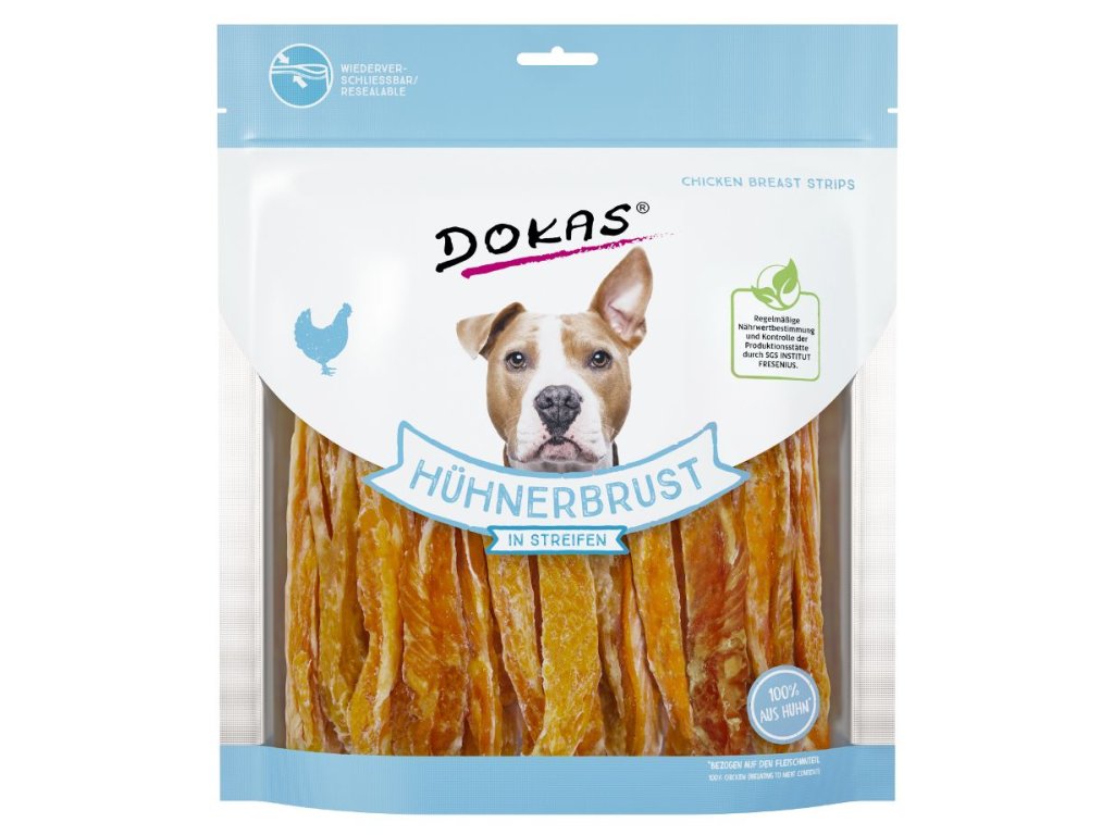 38298 1 dokas kureci prsa prouzky pochoutka pro psy 500g z kategorie chovatelske potreby a krmiva pro psy pamlsky pro psy susena masicka pro psy