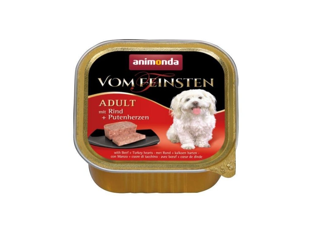 11424 animonda vom feinsten vanicka hovezi kruti srdce 150g z kategorie chovatelske potreby a krmiva pro psy krmiva pro psy vanicky pastiky pro psy