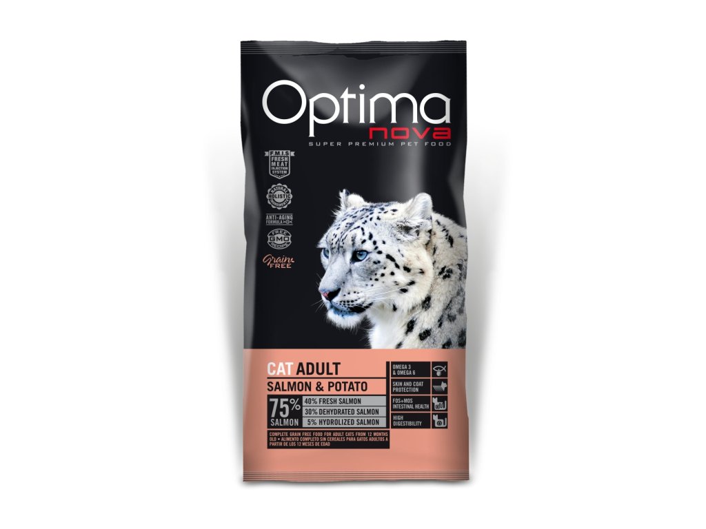 78210 3 optimanova cat salmon potato gf 2 kg z kategorie chovatelske potreby a krmiva pro kocky krmivo a pamlsky pro kocky granule pro kocky