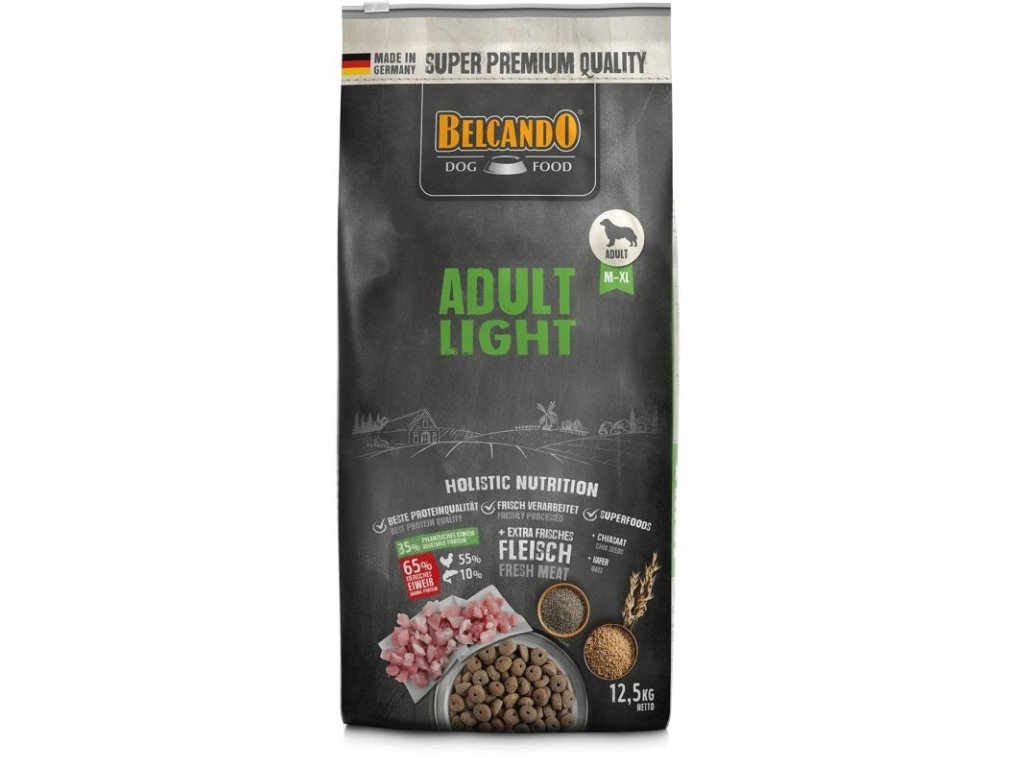 80124 1 belcando adult light 4 kg z kategorie chovatelske potreby a krmiva pro psy krmiva pro psy granule pro psy