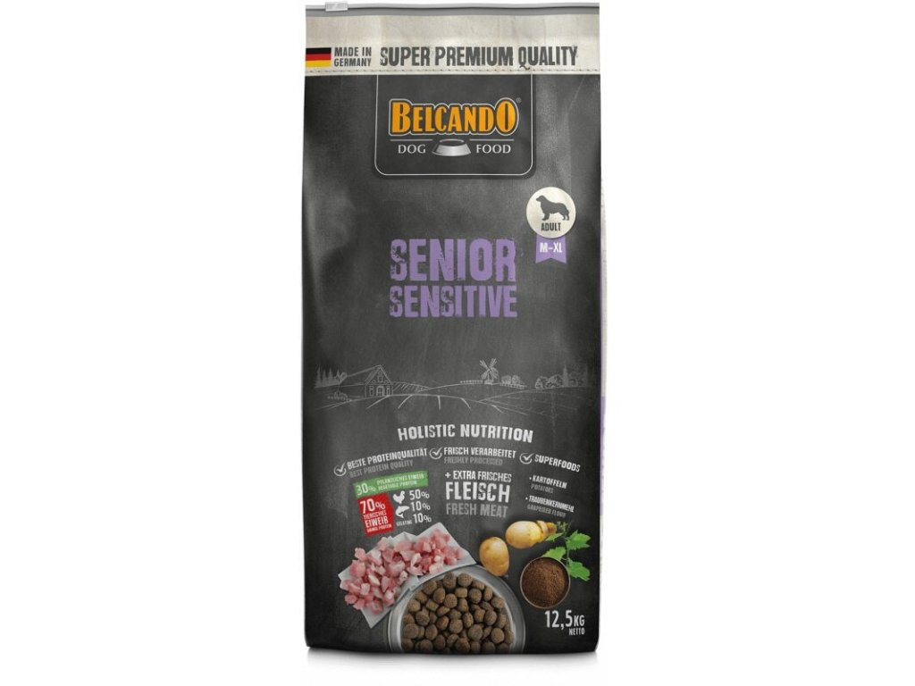 80109 1 belcando senior sensitive 4 kg z kategorie chovatelske potreby a krmiva pro psy krmiva pro psy granule pro psy