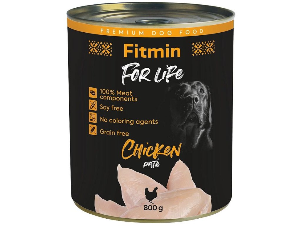 18315 2 fitmin for life kureci konzerva pro psy 800g z kategorie chovatelske potreby a krmiva pro psy krmiva pro psy konzervy pro psy