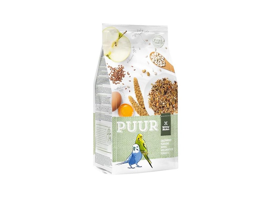 56136 1 puur budgie andulka 750 g z kategorie chovatelske potreby pro ptaky a papousky pamlsky pro papousky