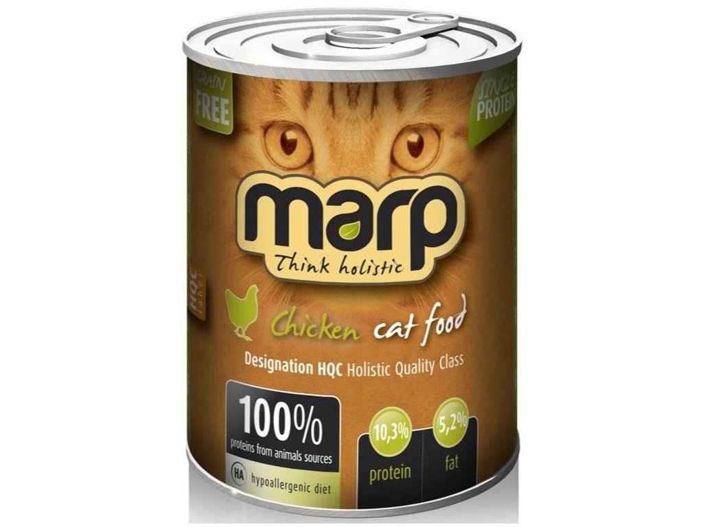 20853 1 marp pure chicken cat konzerva pro kocky 400g z kategorie chovatelske potreby a krmiva pro kocky krmivo a pamlsky pro kocky konzervy pro kocky