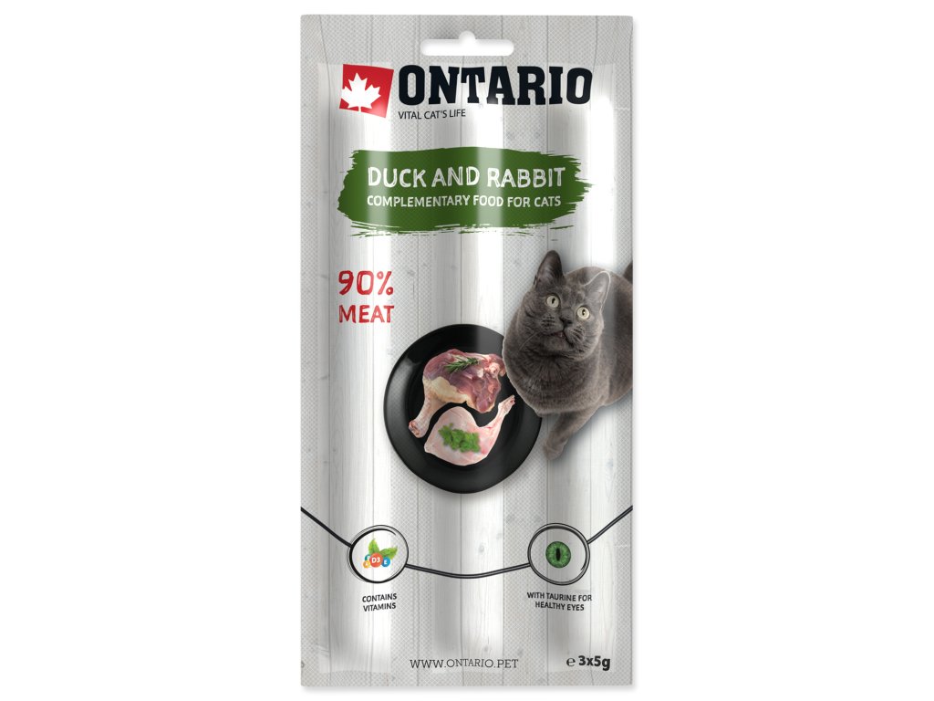 48831 1 stick ontario for cats duck rabbit 15 g z kategorie chovatelske potreby a krmiva pro kocky krmivo a pamlsky pro kocky pamlsky pro kocky