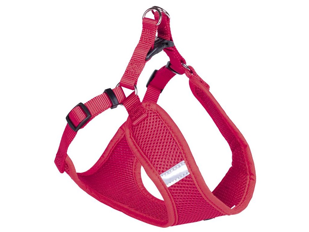 20364 1 nobby hrudni postroj mesh reflect cervena s z kategorie chovatelske potreby a krmiva pro psy obojky voditka a postroje pro psy postroje pro psy