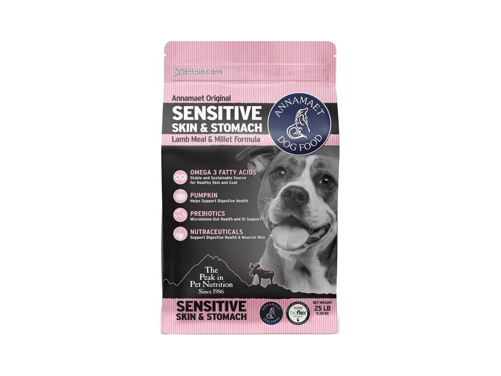 56931 1 annamaet sensitive skin stomach 11 35 kg 25lb z kategorie chovatelske potreby a krmiva pro psy krmiva pro psy granule pro psy