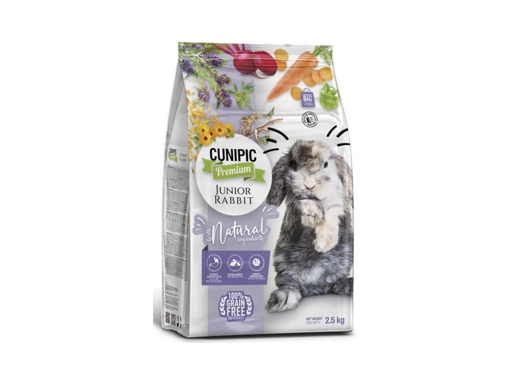 75768 1 cunipic premium rabbit junior mlady kralik 2 5 kg z kategorie chovatelske potreby a krmiva pro hlodavce a mala zvirata krmiva pro hlodavce a mala zvirata
