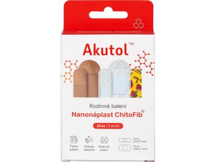 101752 akutol nanonaplast chitofib rodinne 25 ks