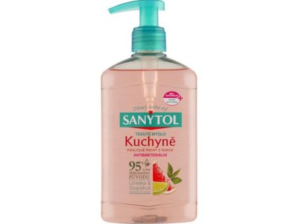 101392 sanytol antibakterialni mydlo kuchyne 250 ml