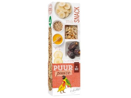 56262 1 puur pauze ptak tyc agapornis datle med 60 g z kategorie chovatelske potreby pro ptaky a papousky pamlsky pro papousky