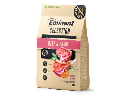 112007 eminent selection puppy beef lamb 2 kg