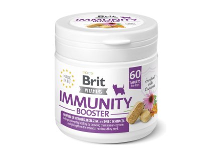 92389 161443 brit dog vitamins immunity booster 120g 60tbl