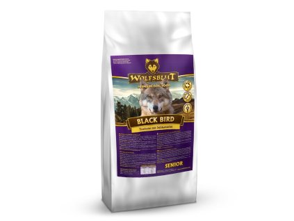 102088 wolfsblut dog senior black bird 2kg