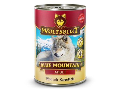 102202 konzerva wolfsblut dog adult blue mountain 395g
