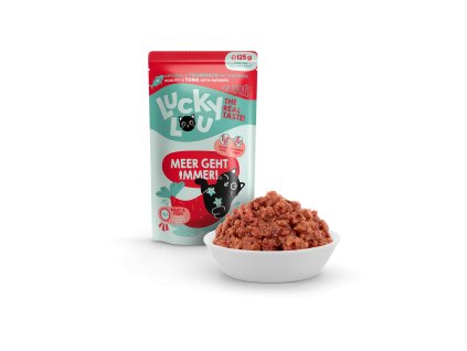 87621 lucky lou lifestage adult s drubezim masem a tunakem 125g