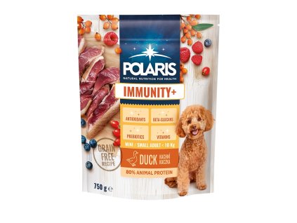 113021 polaris immunity dog adult small mini kachni gf 750 g