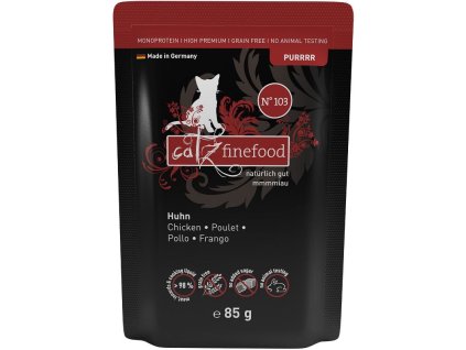 87963 catz finefood kapsicka purr no 103 s kurecim masem 85g