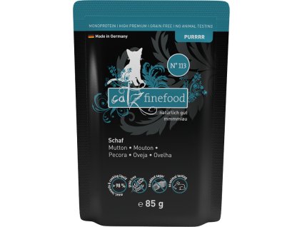 87978 catz finefood kapsicka purr no 113 se skopovym masem 85g