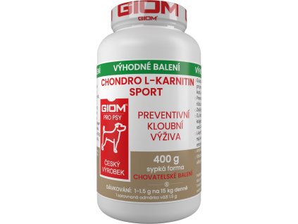 88965 giom s pes chondro l karnitin sport 400g plv