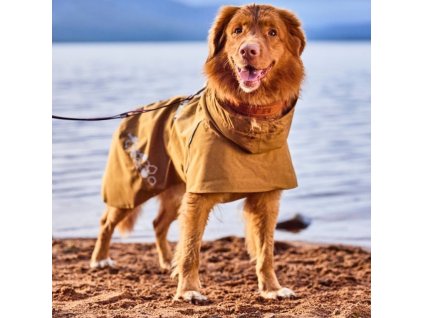 117280 oblecek hurtta monsoon coat ii eco piskovy 25