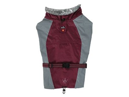 117544 oblecek vodeodolny pro psy bivouak cervena 60cm zolux
