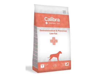 89145 calibra vd dog gastrointestinal pancreas low fat 2kg