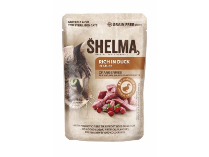 86053 shelma cat kapsicka kachni s brusinkami v omacce 85g