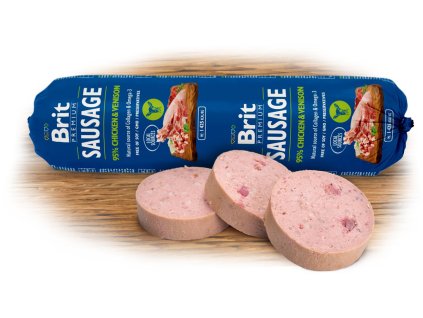 14499 2 93614 brit sausage chicken venison 800g