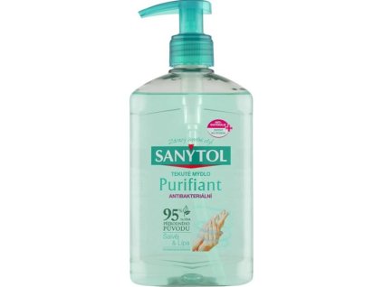 101395 sanytol antibakterialni mydlo purifiant 250 ml