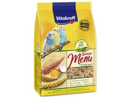 60461 1 vitakraft menu budgies junior bag 500 g z kategorie chovatelske potreby pro ptaky a papousky krmivo pro papousky
