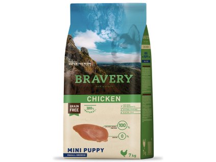 114844 bravery dog mini puppy chicken 2kg