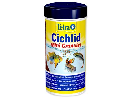 57624 1 tetra cichlid mini granules 250 ml z kategorie akvaristicke a teraristicke potreby akvarijni technika