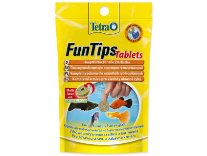 57813 1 tetra funtips tablets 20 tablet z kategorie akvaristicke a teraristicke potreby akvarijni technika
