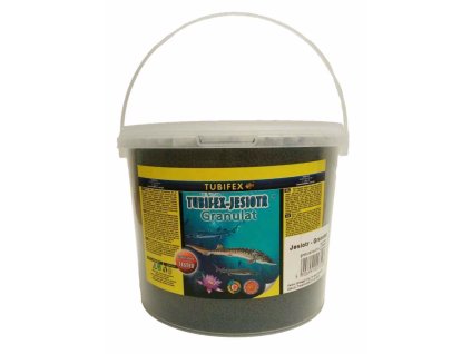 102886 tubifex krmivo pro jesetery 2 mm 2 kg