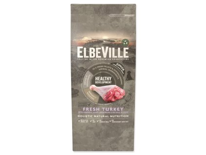89076 2 elbeville puppy and junior large fresh turkey healthy development 11 4kg