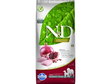 19098 1 105317 n d prime dog adult m l chicken pomegranate 12kg