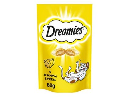 84358 dreamies kocka pochoutka syrova 60g