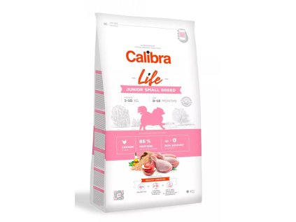 23820 1 106009 calibra dog life junior small breed chicken 6kg