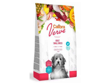 17958 1 109776 calibra dog verve gf adult small chicken duck 6kg