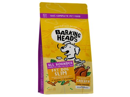 88908 1 barking heads all hounder fat dog slim chick 2kg