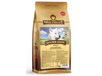 102118 wolfsblut dog adult golden goose 2kg