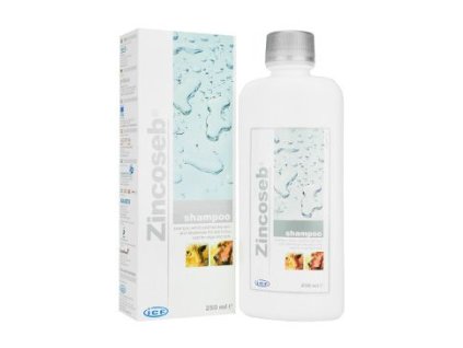 43233 1 icf zincoseb shampoo 250ml z kategorie chovatelske potreby a krmiva pro psy hygiena a kosmetika psa sampony a spreje pro psy