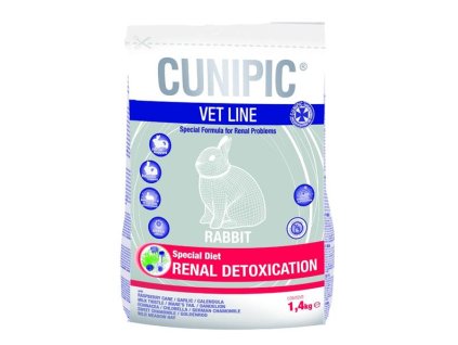 94744 cunipic vetline rabbit renal detoxication 1 4 kg