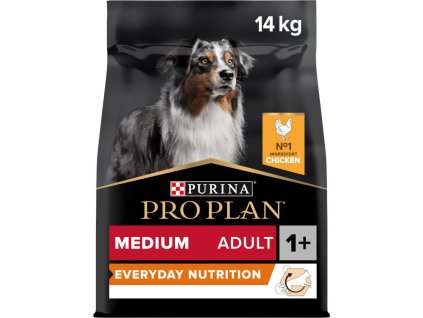 82449 9 pro plan medium adult everyday nutrition kur e 14 kg