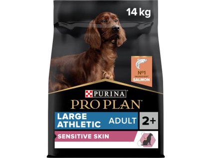 82500 4 pro plan large adult athletic sensitive skin losos 14 kg 1