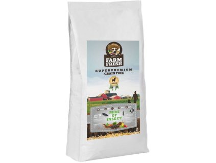 83367 farm fresh mini insect grain free 15kg